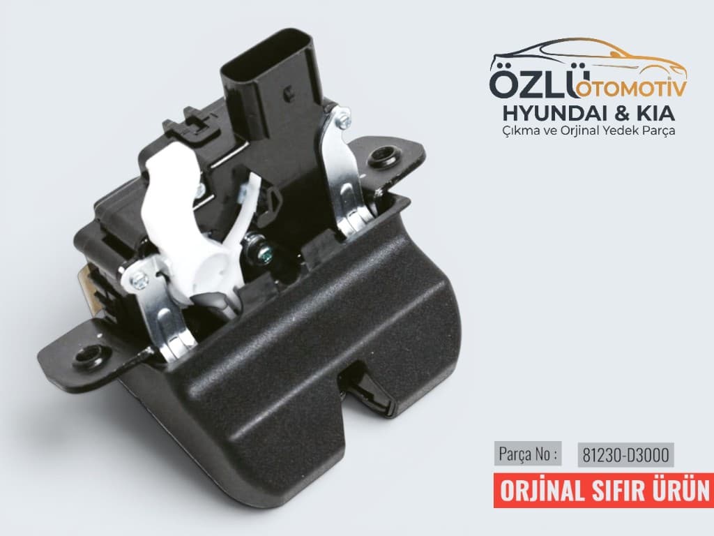 Bagaj Kilidi, parça no 81230-D3000 – orijinal sıfır ürün